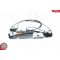 Ablakemelő szerkezet ; első bal ; MINI Cooper R50 R52 R53 ; 51337039451