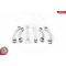 Lengőkar szett; MERCEDES CLS E-Class W211 S211 SL; 2303502006; 6 elements