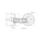 FÉKDOB PEUGEOT HÁTSÓ 206 106 AX SAXO 180MM 24021807202