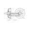 FÉKDOB OPEL HÁTSÓ CORSA C 00- ABSZ NÉLKÜL 200X36 986477265