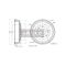FÉKDOB HONDA HÁTSÓ CIVIC 94- UK ROVER 200 400 25 45 986477059