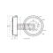 SUZUKI HÁTSÓ FÉKDOB GRAND VITARA 1.6-2.5 V6 24V 4X4 98-05 43511-67D01