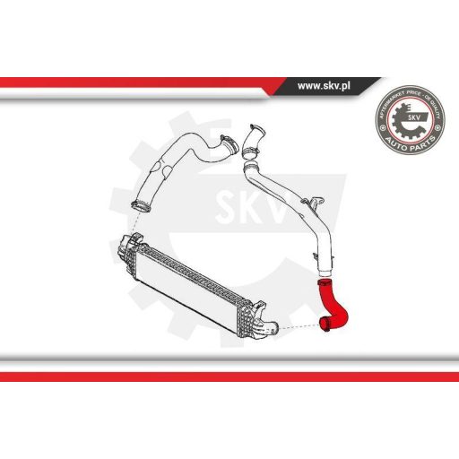 Turbócső ; VOLVO C30 S40 II S60 II S80 II V40 V50 V60 V70 III 1.6 ; 31370038