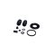 JAVÍTÓKÉSZLET. JAVÍTÓ KIT. VW HÁTSÓ CADDY GOLF JETTA TOURAN 03- 38MM D41826
