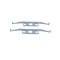 INST. FÉKBETÉT KIT MERCEDES SPRINTER/ VITO 95-06 4215991