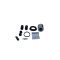 JAVÍTÓKÉSZLET. JAVÍTÓ KIT. BMW HÁTSÓ E46/ E83 34216750161