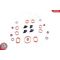 Szívósor felújító ; BMW E46 X3 E83 E60 E90 E87 M47 ; 4x22mm ;