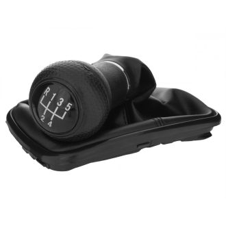   12MM VW Golf IV 98-05 sebességváltó gomb FEKETE 5 SEBESSÉGES + menetméret