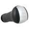 Nissan Qashqai 06-13 sebességváltó gomb 5 SEBESSÉGES FEKETE + EZÜST