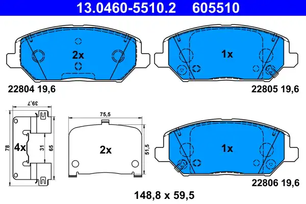 ATE 13.0460-5510.2