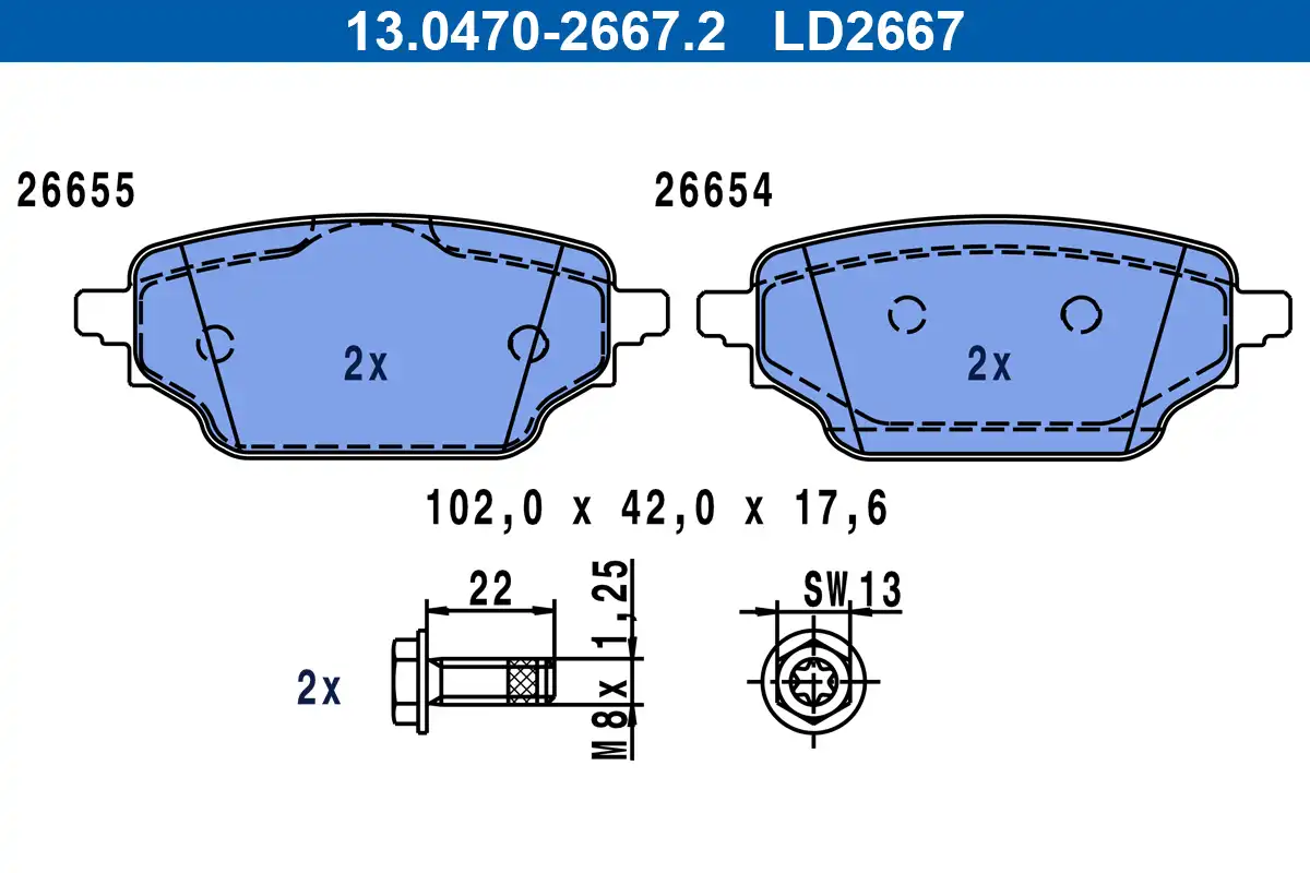 ATE 13.0470-2667.2