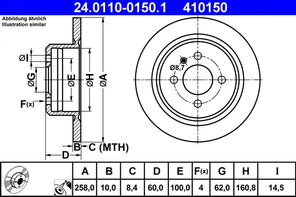ATE 24.0110-0150.1