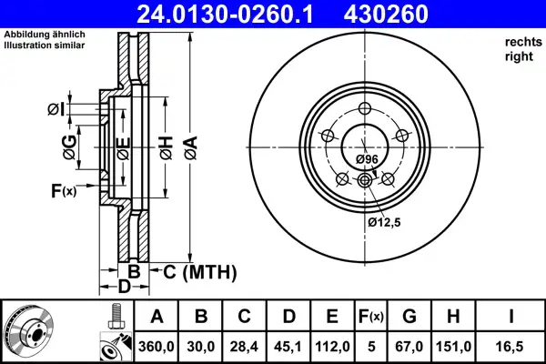 ATE 24.0130-0260.1