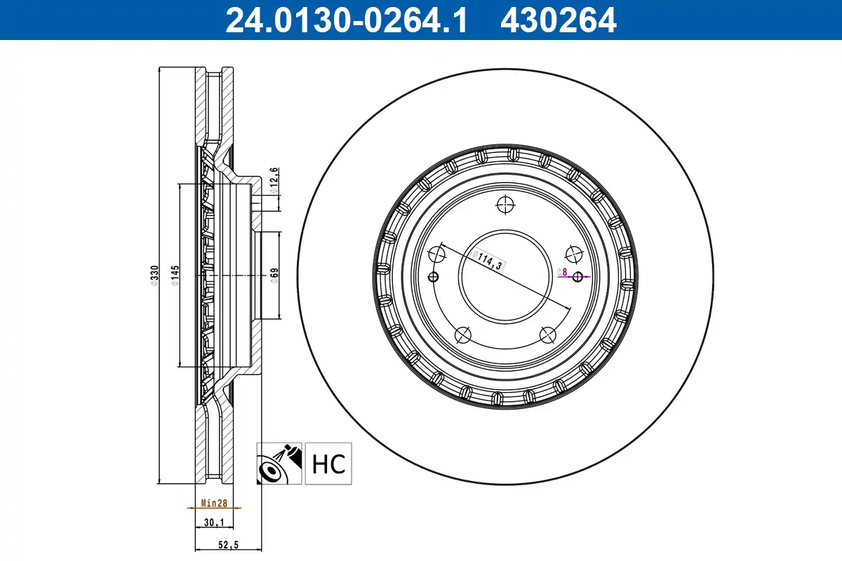 ATE 24.0130-0264.1