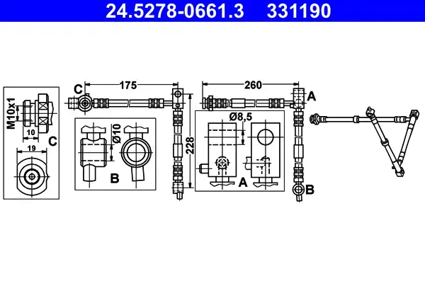ATE 24.5278-0661.3