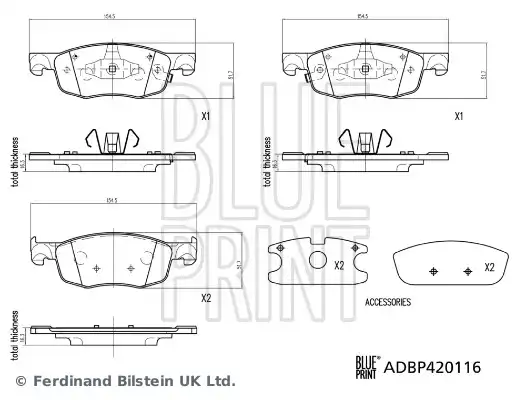 BLUE PRINT ADBP420116