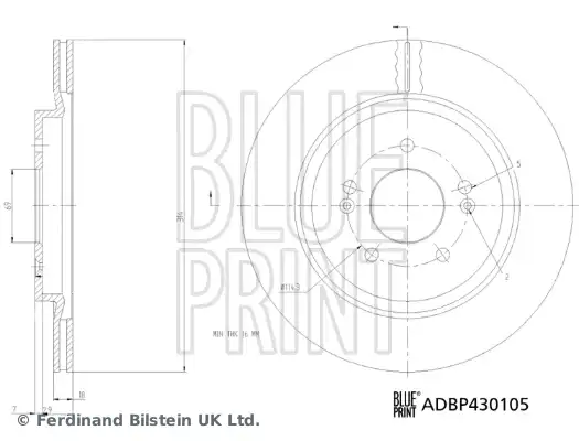 BLUE PRINT ADBP430105