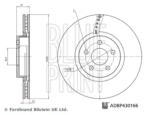 BLUE PRINT ADBP430166
