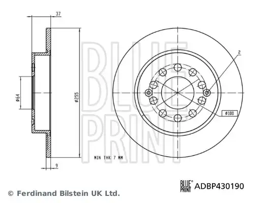 BLUE PRINT ADBP430190
