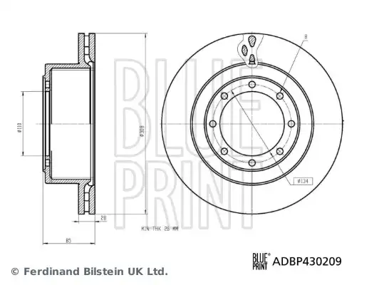 BLUE PRINT ADBP430209