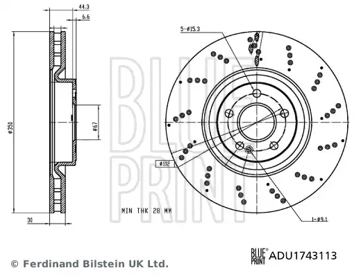 BLUE PRINT ADU1743113