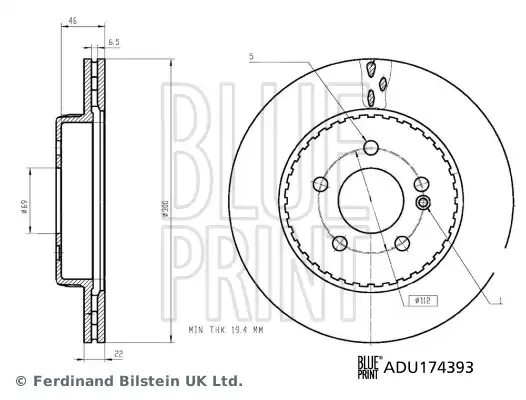 BLUE PRINT ADU174393