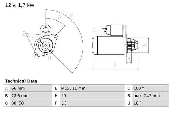 BOSCH 0 986 024 030