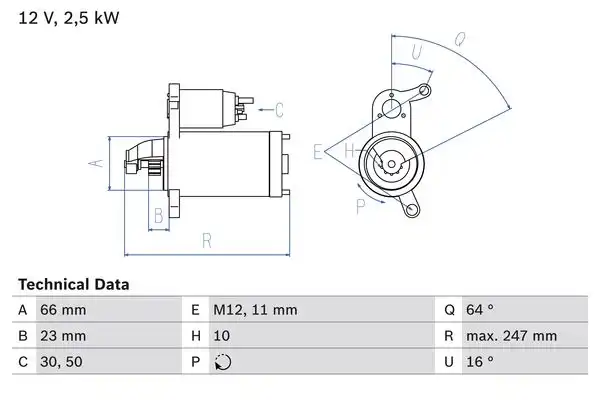 BOSCH 0 986 024 040