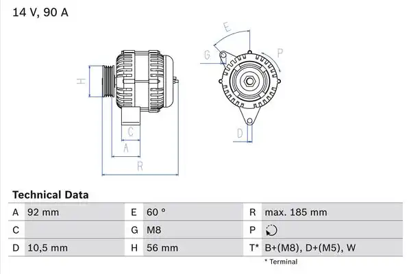BOSCH 0 986 040 180