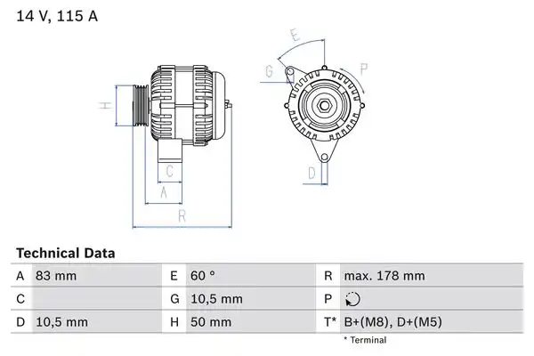 BOSCH 0 986 041 320