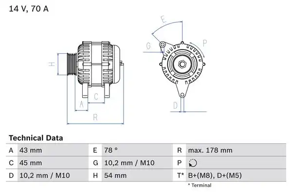 BOSCH 0 986 042 071