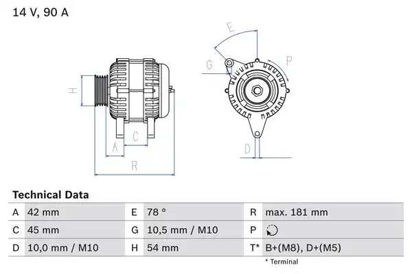 BOSCH 0 986 042 091