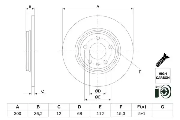 BOSCH 0 986 479 E33