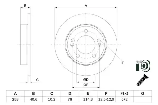 BOSCH 0 986 479 E68