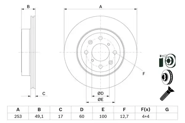 BOSCH 0 986 479 E75