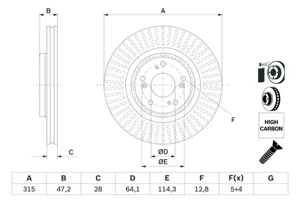 BOSCH 0 986 479 F12