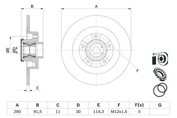 BOSCH 0 986 479 F42