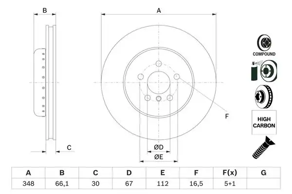 BOSCH 0 986 479 F57