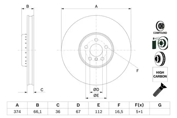 BOSCH 0 986 479 F60
