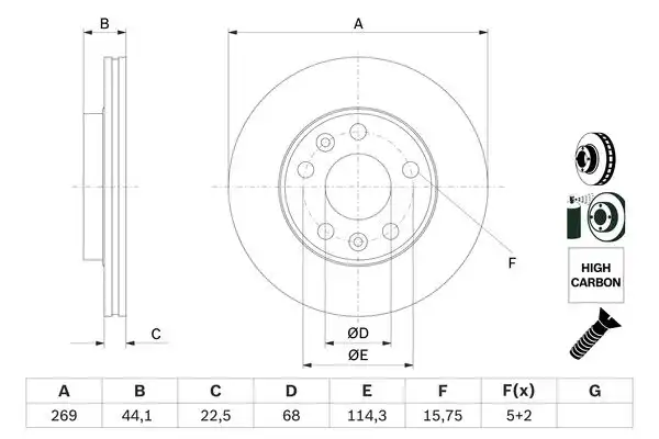 BOSCH 0 986 479 F65