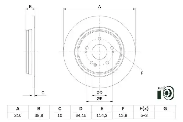 BOSCH 0 986 479 G18