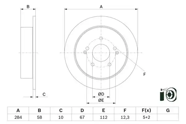 BOSCH 0 986 479 H16