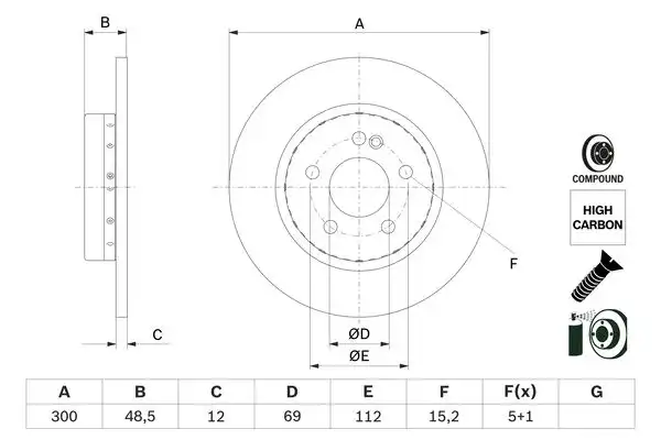 BOSCH 0 986 479 H49