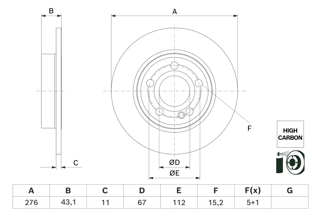 BOSCH 0 986 479 H60