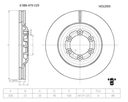 BOSCH 0 986 479 V29