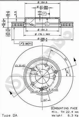 BREMBO 09.8411.11