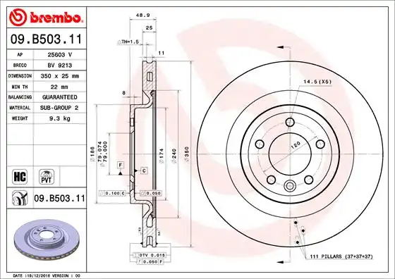 BREMBO 09.B503.11