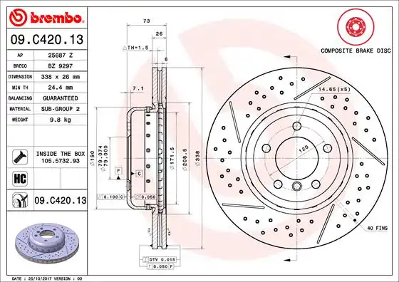 BREMBO 09.C420.13