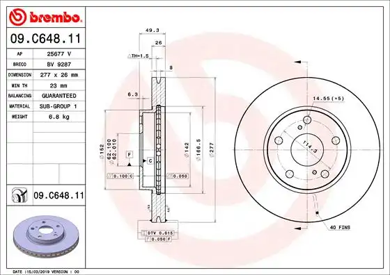 BREMBO 09.C648.11