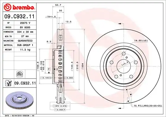BREMBO 09.C932.11